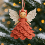 Crochet Christmas Angel Ornament Pattern: Christmas Amigurumi Set Decor (PDF Download), Crochet Christmas Pattern - Image 5