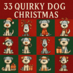 33 Quirky Dog Christmas Clipart Bundle, Funny Puppy Holiday PNGs, Cute Festive Pet Illustrations, Digital Download, Commercial Use