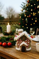 2 in 1 Crochet Gingerbread House & Christmas Truck Pattern, Amigurumi Holiday Table Decor Tutorial PDF, DIY Winter Decor, Christmas Gift - Image 5