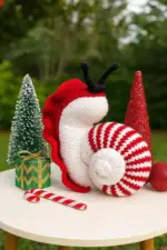 Crochet Snail Pattern | Christmas Gift | DIY Holiday Home Decor Tutorial | Amigurumi Animals Plush Toy Beginner Friendly PDF Tutorial - Image 3