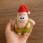 Christmas Elf Gnome Amigurumi Crochet Pattern (US Terms) – Beginner PDF Tutorial, Small Doll, Instant Download