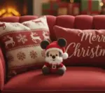 Santa Mouse Crochet Pattern, Christmas Amigurumi Ornament PDF, Cute Mouse in Santa Hat, Holiday Decoration Tutorial, Digital Download - Image 2