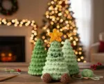 Crochet Christmas Tree Gift Bag Pattern | Grinch Christmas Cute Trees Crochet Tutorial | Festive Holiday DIY Project | PDF File Tree Xmas