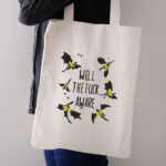 Sarcastic Dragon Embroidery Design, Flying Dragon Fantasy Pattern, Well The Aware Embroidery File for Hoodies, Edgy Sarcastic Fantasy Art - Image 3