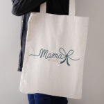 Cursive Mama with Bow Embroidery Design, Est 2025 New Mom Machine Embroidery Pattern, Feminine Motherhood File for Sweatshirts and Gifts - Image 3