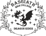 Dragon Rider Starry Wreath Embroidery Design, Fantasy Academy Machine Embroidery Pattern, Bookish Dragon Embroidery File for Winter Hoodies - Image 3