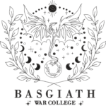 Celestial Dragon Rider Academy Embroidery Design, Moon and Stars Machine Embroidery Pattern, Fantasy Bookish Wreath File for Sweatshirts - Image 4