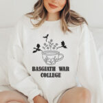 Dragon Rider Tea Cup Embroidery Design, Fantasy Bookish Machine Embroidery Pattern, Magical Flower Tea File for Sweatshirts and Tote Bags - Image 2