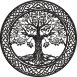 Celtic Tree of Life Embroidery Design, Yggdrasil Machine Pattern, Sacred Knotwork Circle File, Nature Inspired Embroidery for Jacket, Tee - Image 4