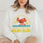 Strong Mythological Demi Dad Embroidery Design, Muscle Hero Machine Pattern, Ocean Waves Embroidery File for Hoodie, Funny Father Gift Art - Image 2