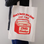 Funny Red Cooler Embroidery Design, Summer Beach Embroidery Pattern, Sarcastic Quote Embroidery File for Tote Bag, Little Cooler Stitch Art - Image 3