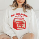 Funny Red Cooler Embroidery Design, Summer Beach Embroidery Pattern, Sarcastic Quote Embroidery File for Tote Bag, Little Cooler Stitch Art - Image 2