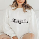 Ghost Camping Embroidery Design, Spooky Campfire Embroidery Pattern, Minimalist Halloween Embroidery File for Hoodie, Cute Ghost Stitchery - Image 2