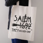 Witchy Broomstick Text Embroidery Design, Vintage Spooky Quote Machine Embroidery Pattern, Magic Theme Gothic Embroidery File for Clothing - Image 3