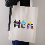 Villain Mom Embroidery Design, Horns and Crown Lettering Machine Embroidery Pattern, Dark Fairy Tale Motherhood Embroidery File for Shirt - Image 3