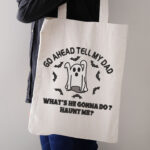 Funny Ghost Machine Embroidery Design, Sarcastic Halloween Spirit Pattern, Spooky Bat Circle Embroidery File for Sweatshirts and T-Shirts - Image 3