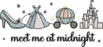Fairytale Midnight Princess Embroidery File, Glass Slipper Carriage Pattern, Magic Castle Embroidery Design, Royal Ballroom Theme Design - Image 4