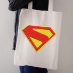 Hero Shield Symbol Embroidery Design, Red and Yellow Superhero Crest Machine Embroidery Pattern, Comic Style Logo File for Cap, Backpack - Image 3