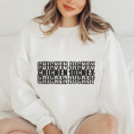 Repeater Text Word Art Embroidery Design, Modern Graphic Machine Embroidery Pattern, Urban Style Typography Embroidery File for Streetwear - Image 2