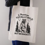 Totally Wild Raccoon Embroidery Design, Funny Animal Machine Embroidery Pattern, Forest Nature Embroidery File for Sweatshirts, Jackets - Image 2