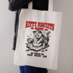 Kitty Biscuits Bakery Embroidery Design, Funny Cat Machine Embroidery Pattern, Baking Kitten Embroidery File for Aprons, Kitchen Towels - Image 3