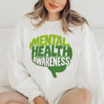 Mental Health Awareness Embroidery Design, Green Brain Machine Embroidery Pattern, Wellness Support Embroidery File for Tote Bags, Caps - Image 4