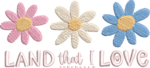 Land That I Love Embroidery Design, Daisy Flower Machine Embroidery Pattern, Patriotic Floral Embroidery File for Summer Shirts, Bags - Image 3
