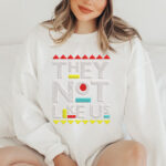 They Not Like Us Embroidery Design, Modern Quote Machine Embroidery Pattern, Trendy Street Style Embroidery File for Hoodies, Jackets - Image 2