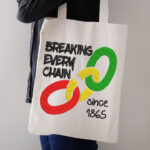 Breaking Every Chain Embroidery Design, Juneteenth Machine Embroidery Pattern, Freedom 1865 Embroidery File for Heritage Shirts, Bags - Image 3