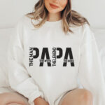 Papa The Man The Myth The Legend Embroidery Design, Father's Day Machine Embroidery Pattern, Masculine Black Lettering File for Dad Shirt - Image 3