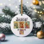 Dungeon Crawler Carl, Uzi Jesus, Princess Donut Ornament - Image 5