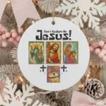 Dungeon Crawler Carl, Uzi Jesus, Princess Donut Ornament - Image 4