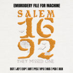 Spooky Numbers Bat Embroidery Design, Vintage Halloween Machine Embroidery Pattern, Creepy Gothic Number Art Embroidery File for Sweatshirt