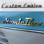 Personalized 3D Car Emblems, Heavy-Duty Metal Letters with Strong Adhesive Tape