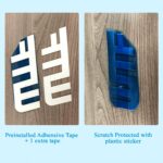 Custom Car Emblems Badges Letter 3D - Heavy Metal Stick Automotive for Car Truck Boats - Image 5