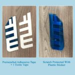 Car Emblem Metal Shadow, Custom Text Safe Badge for Motorcycle Bike Decal Bright - Image 6