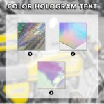 Car Emblem Edition Hologram Shadow, Custom Text for Motorcycle Bike Helmet Mailbox Decal Bright - Image 2