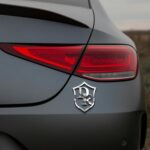 Custom Metal Initial Car Emblem - Personalized Chrome Badge Couple - Image 5