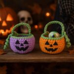 Crochet Pumpkin Basket Pattern PDF, Thanksgiving Amigurumi Bag, DIY Trick or Treat Crochet Tutorial, Digital Download Pattern - Image 3