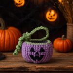 Crochet Pumpkin Basket Pattern PDF, Thanksgiving Amigurumi Bag, DIY Trick or Treat Crochet Tutorial, Digital Download Pattern - Image 2