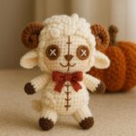 Crochet Little Fall Lamb Amigurumi Pattern: Thanksgiving Decor (PDF Download)