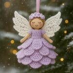 Crochet Angel Ornament Pattern: Christmas Amigurumi Set Decor (PDF Download), Crochet Christmas Pattern - Image 8