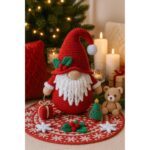 Christmas Gnome Crochet Pattern PDF, Amigurumi Santa Claus Digital Download, Amigurumi Christmas Decor, Christmas Gift