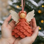 Crochet Angel Ornament Pattern: Christmas Amigurumi Set Decor (PDF Download), Crochet Christmas Pattern - Image 15