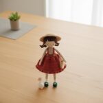 Crochet Amigurumi Heidi Doll Pattern, Little Heidi In Overalls & Flower Basket And Duck, PDF Tutorial - Image 5