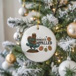 Dungeon Crawler Carl Ornament, Princess Donut and Mongo , Fantasy Dungeon Ornament, Geek Bookish - Image 6