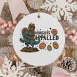 Dungeon Crawler Carl Ornament, Princess Donut and Mongo , Fantasy Dungeon Ornament, Geek Bookish