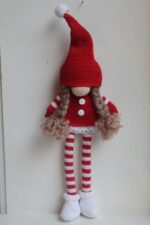 Christmas Gnome Girl Crochet Pattern PDF, Amigurumi Santa Claus Digital Download, Amigurumi Christmas Decor, Christmas Gift - Image 2