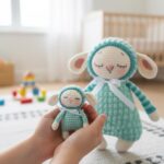 Crochet Sheep PDF Pattern, Crochet Amigurumi Pattern,  Amigurumi Dolls, PDF Tutorial, Holiday Gift Project for Makers Chunky Yarn Crafts - Image 5