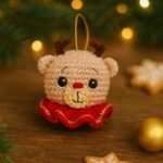 Crochet Christmas Ornaments Set – Santa Pattern: Christmas Amigurumi Set Decor (PDF Download), Crochet Christmas Pattern - Image 5